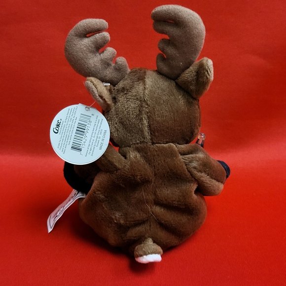 Coca Cola Canada Gourmand The Moose Mini Bean Bag Beanie 1999 - Picture 10 of 11